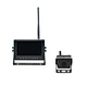 7inch Car Blind Spot Pedestrian and Vehicle Detection AI camera with monitor system